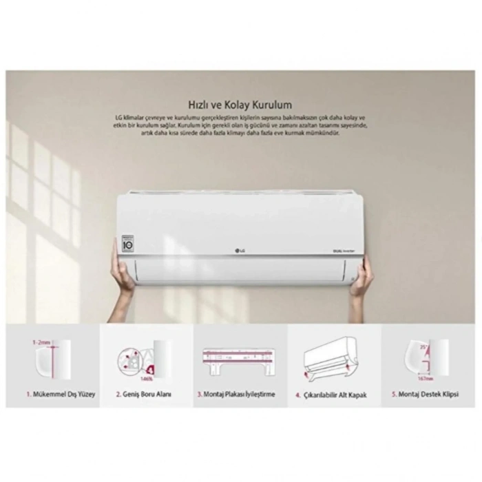 LG  PC12SQ S3NM12JA2FA 12000 BTU KLIMA(1923)