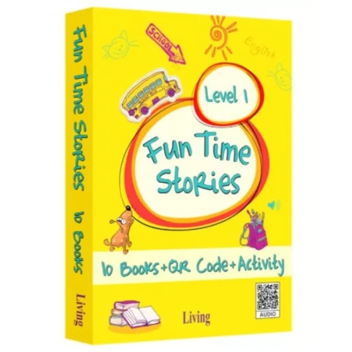 Living Level 1 Fun Times Stories 10lu Hikaye Seti