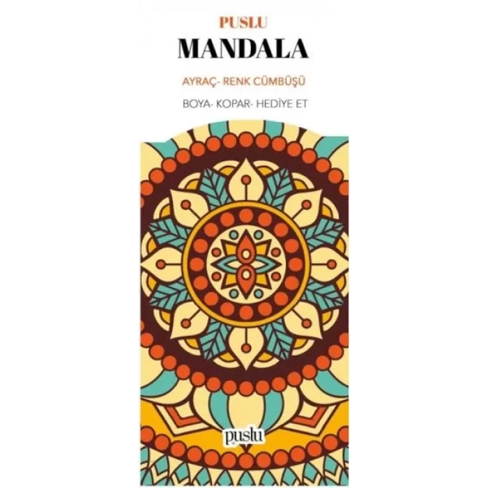 Mandala Ayraç - Renk Cümbüşü