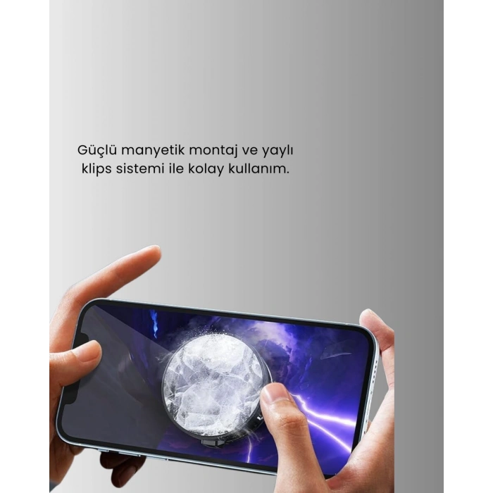 Manyetik Montajlı Kompakt Telefon Soğutucu
