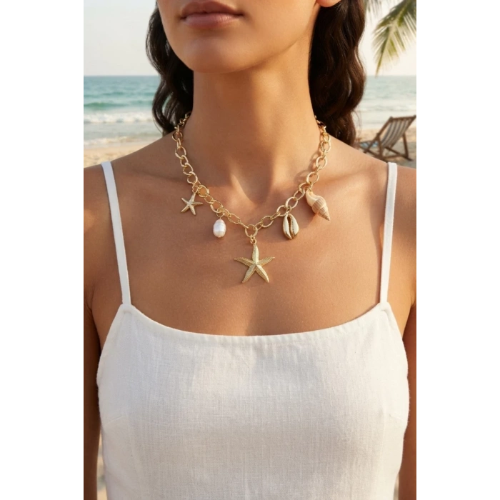 Maris Deniz Yıldızı Charm Kolye TJ-BKO11164