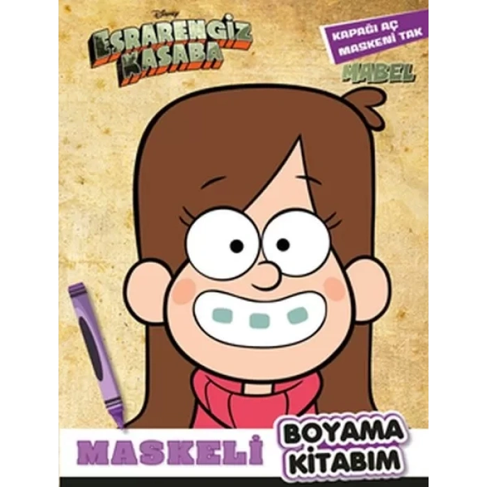 Maskeli Boyama Kitabım Mabel - engiz Kasaba