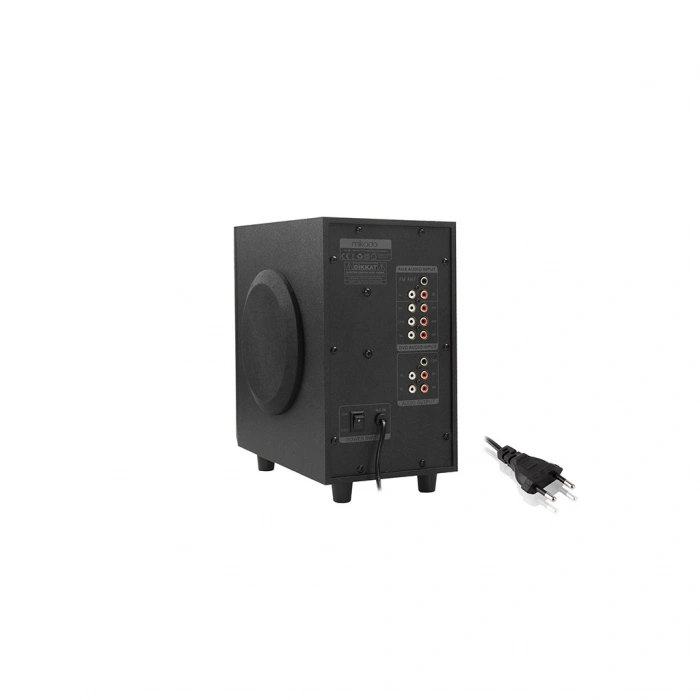 MIKADO MD-505 70W 5+1 Masaüstü FM/BT/SD/USB Siyah Kasa Speaker(1923)