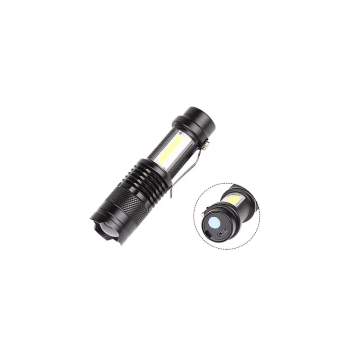 Mini Boy LED El Feneri - 2000 Lümen Su Geçirmez Tasarım Yeni Nesil