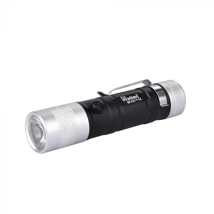 Mini Cep Tipi Pilli El Feneri Güçlü LED Aydınlatma Kompakt Taşınabilir Model WT-268