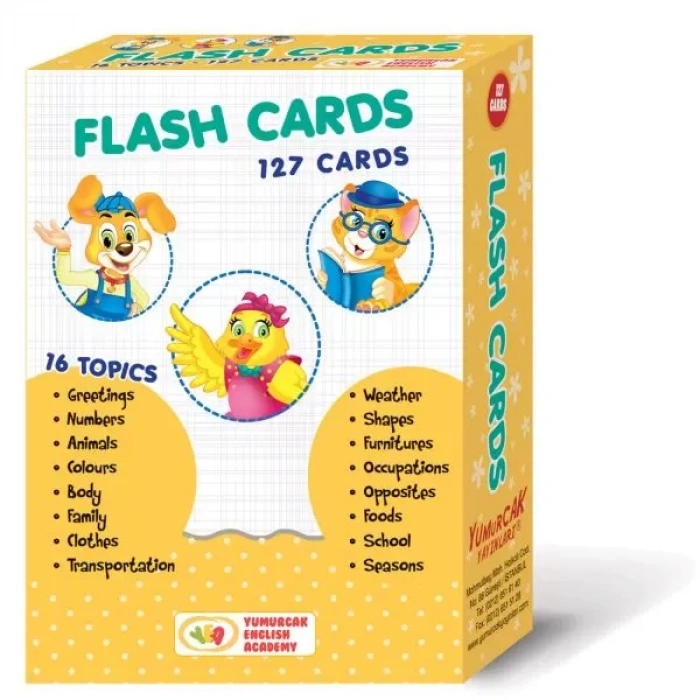 My Puppy İngilizce Flash Kartlar 127 Cards