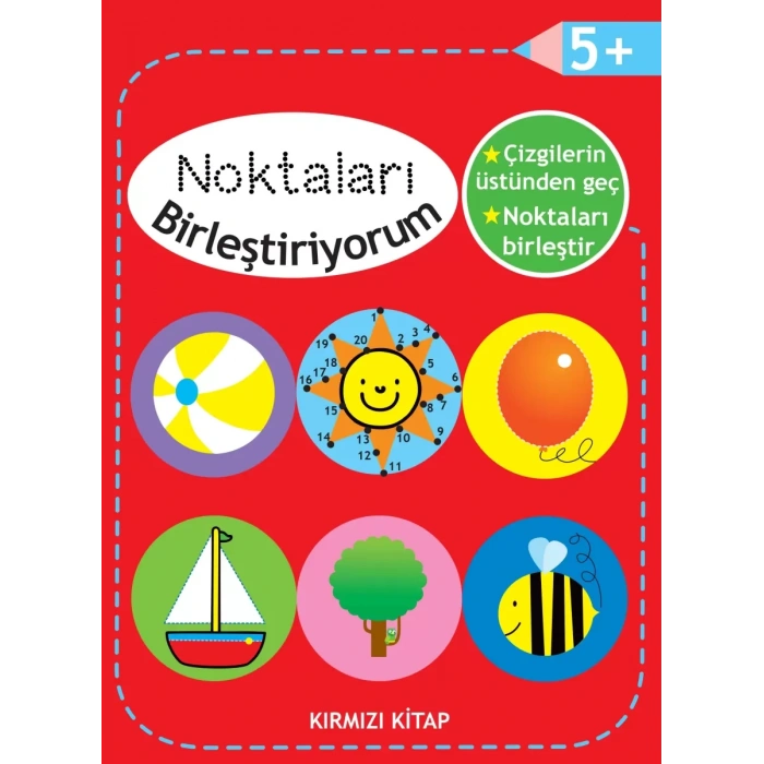 Noktaları Birleştiriyorum - Kırmızı  +5 Yaş