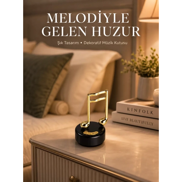 Nota Figürü Müzik Kutusu Melodious Model Yeni Nesil