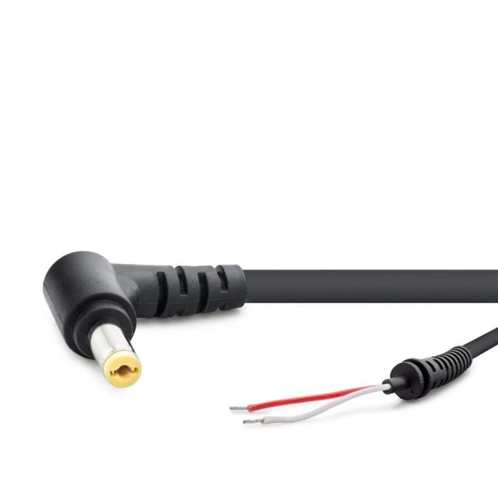Notebook Adaptör Kablosu 5.5*1.7 L Tip Acer 30W-90W 1.2M Siyah HDX5511