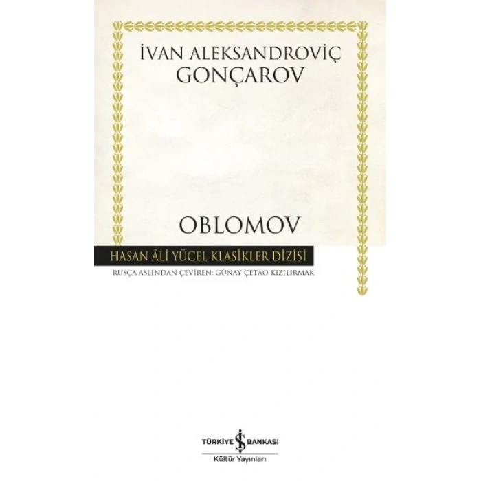 Oblomov - Hasan Ali Yücel Klasikleri (Ciltli)
