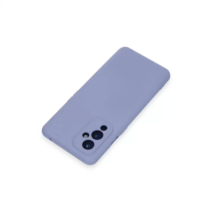 One Plus 9 Kılıf Nano İçi Kadife Silikon - Lila