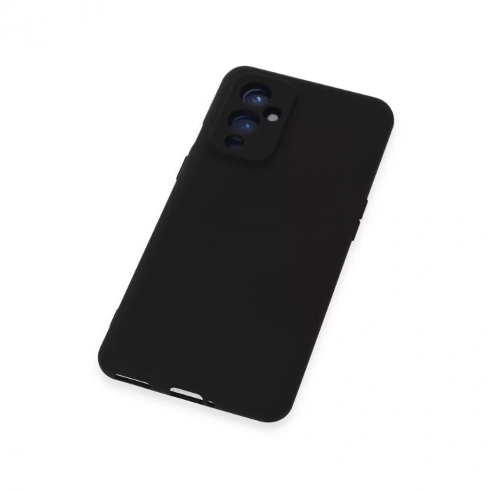 One Plus 9 Kılıf Nano İçi Kadife Silikon - Siyah