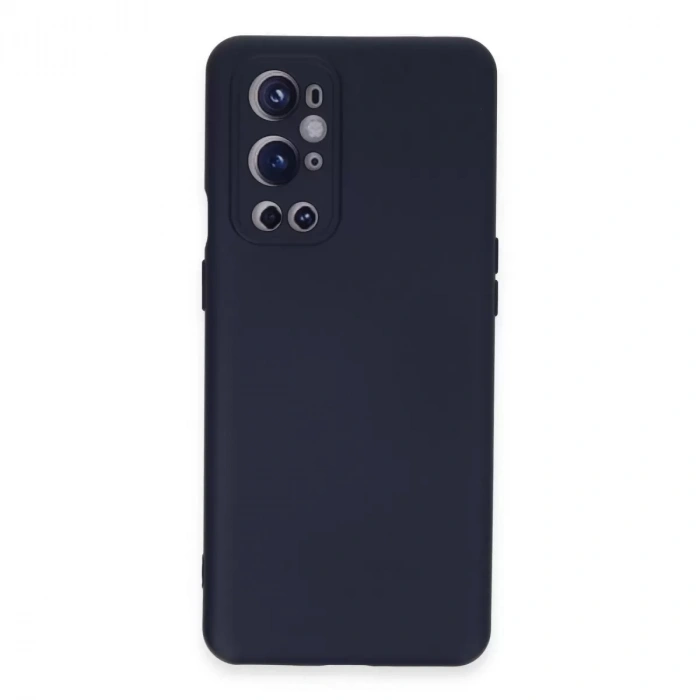 One Plus 9 Pro Kılıf Nano İçi Kadife Silikon - Lacivert