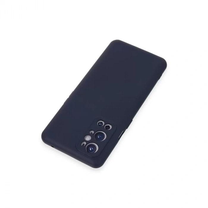 One Plus 9 Pro Kılıf Nano İçi Kadife Silikon - Lacivert