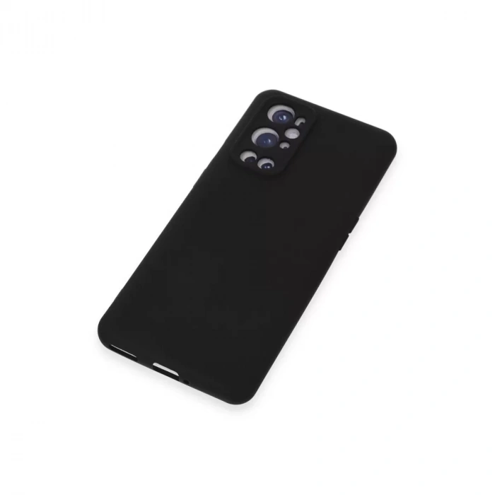One Plus 9 Pro Kılıf Nano İçi Kadife Silikon - Siyah