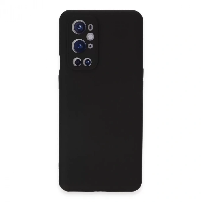 One Plus 9 Pro Kılıf Nano İçi Kadife Silikon - Siyah