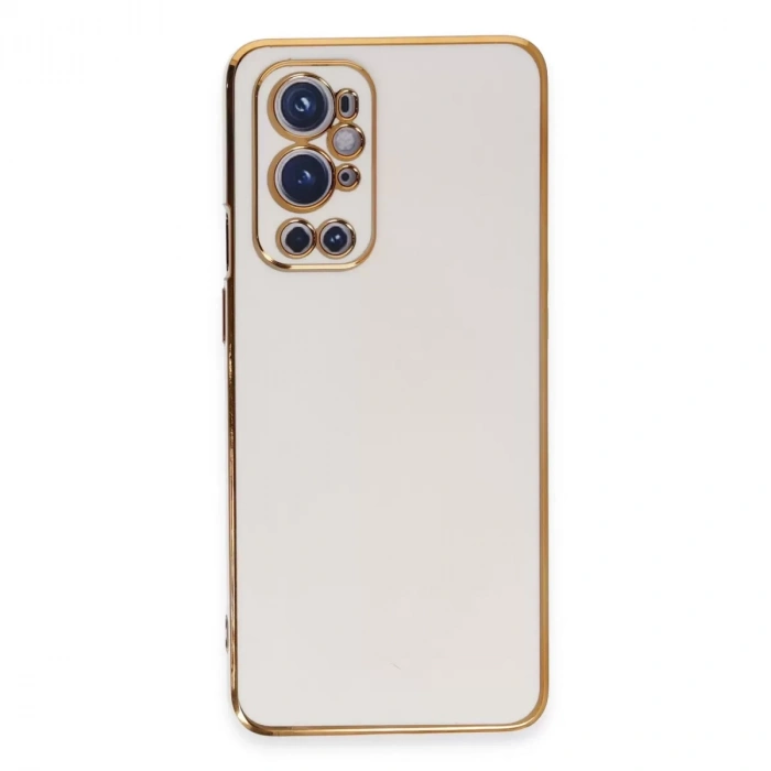 One Plus 9 Pro Kılıf Volet Silikon - Beyaz