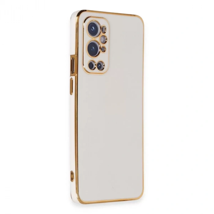One Plus 9 Pro Kılıf Volet Silikon - Beyaz