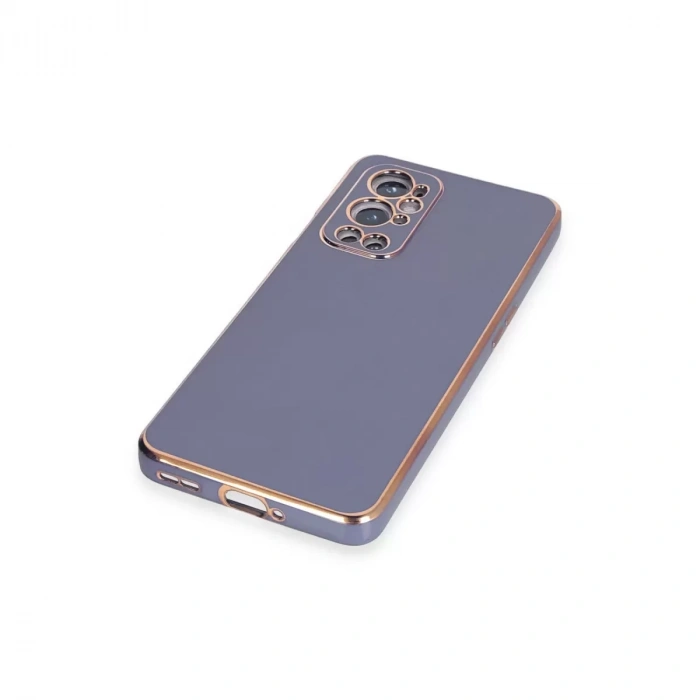 One Plus 9 Pro Kılıf Volet Silikon - Mavi
