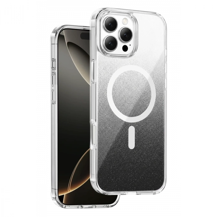 Onegif  İphone 16 Pro Max Sora Simli Magsafe Kapak - Siyah