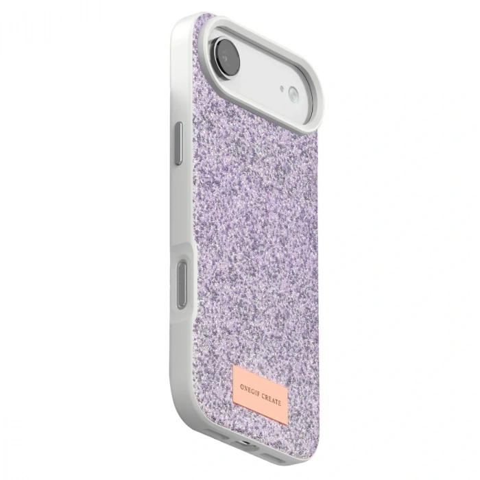 Onegif  İphone 17 Air Bright Simli Kapak - Lila
