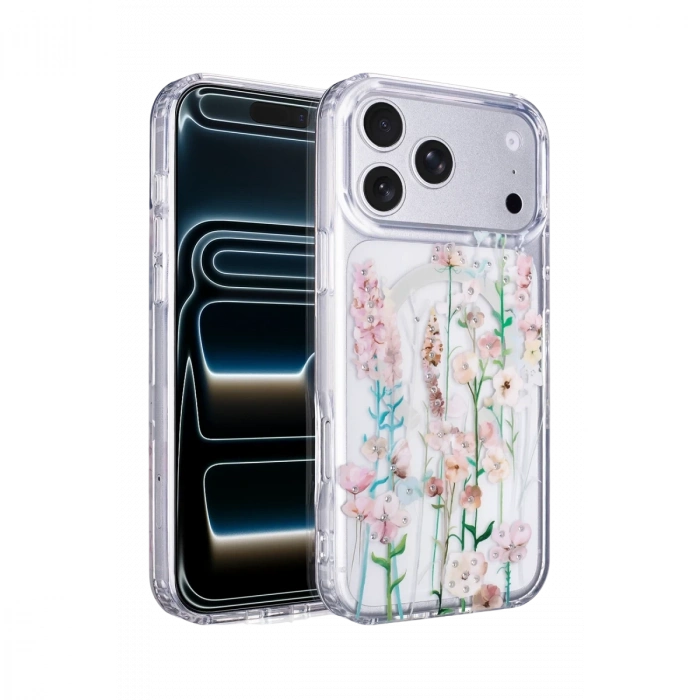 Onegif  İphone 17 Pro Desina Magsafe Kapak - Desen 1
