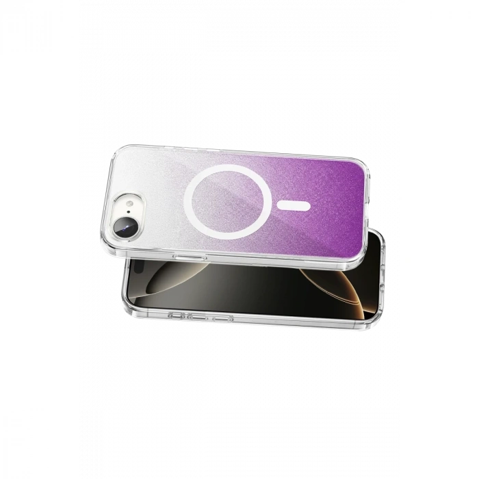 Onegif  İphone 17e Sora Simli Magsafe Kapak - Mor