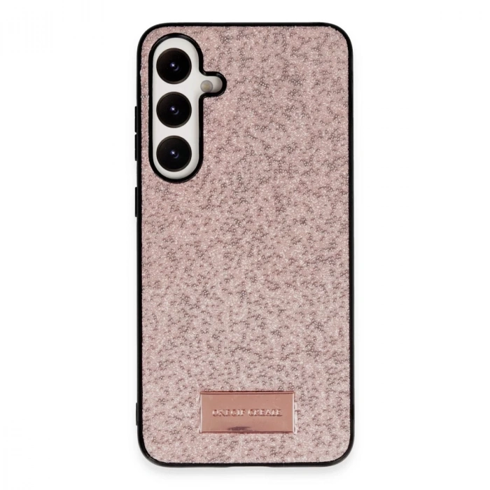 Onegif Samsung Galaxy A25 5g Bright Simli Kapak - Pembe