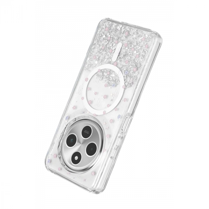 Onegif Xiaomi Redmi 14c Misk Simli Magsafe Kapak - Desen 1