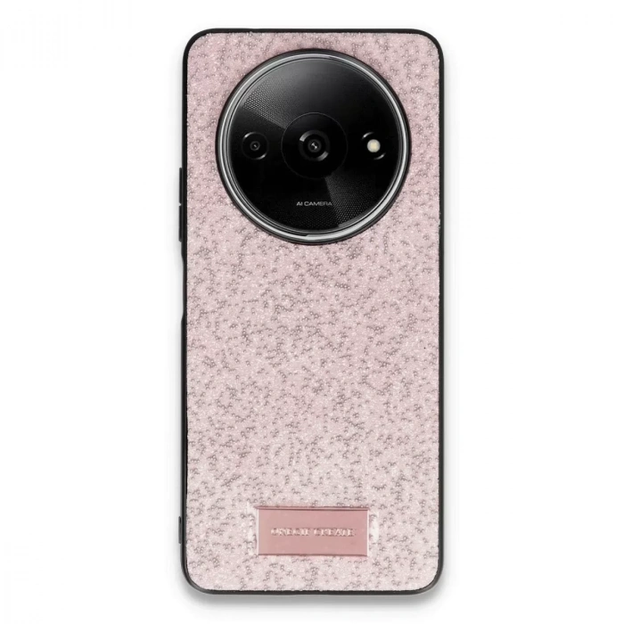 Onegif Xiaomi Redmi A3 4g Bright Simli Kapak - Pembe