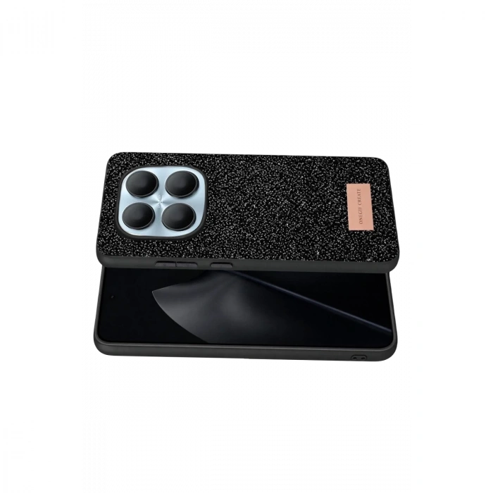 Onegif Xiaomi Redmi Note 15 4g Bright Simli Kapak - Siyah