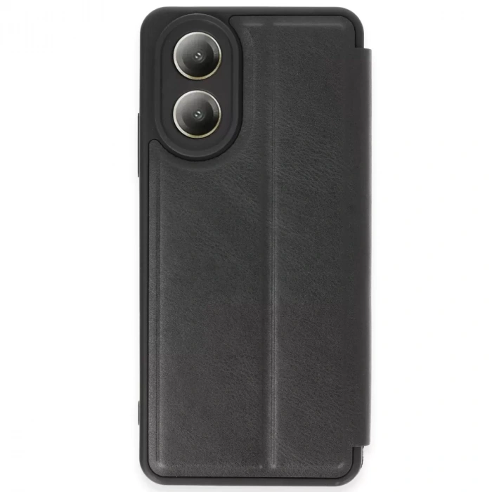 Oppo A38 Kılıf Flip Cover - Siyah