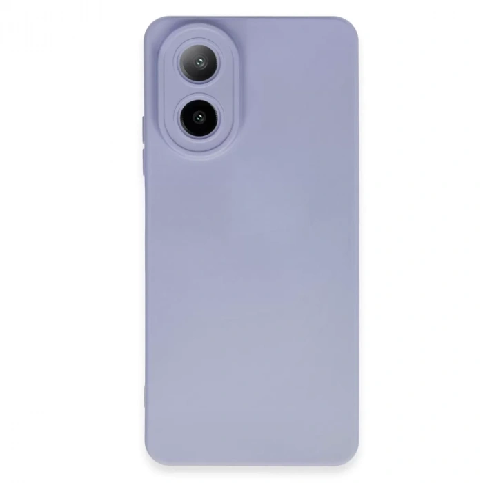 Oppo A38 Kılıf Nano İçi Kadife Silikon - Lila