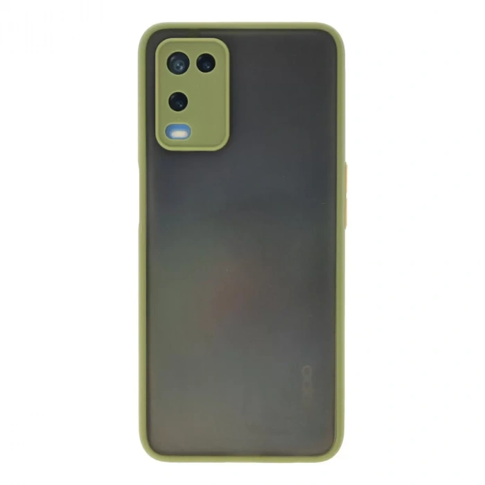 Oppo A54 4g Kılıf Montreal Silikon Kapak - Açık Yeşil
