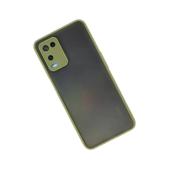 Oppo A54 4g Kılıf Montreal Silikon Kapak - Açık Yeşil