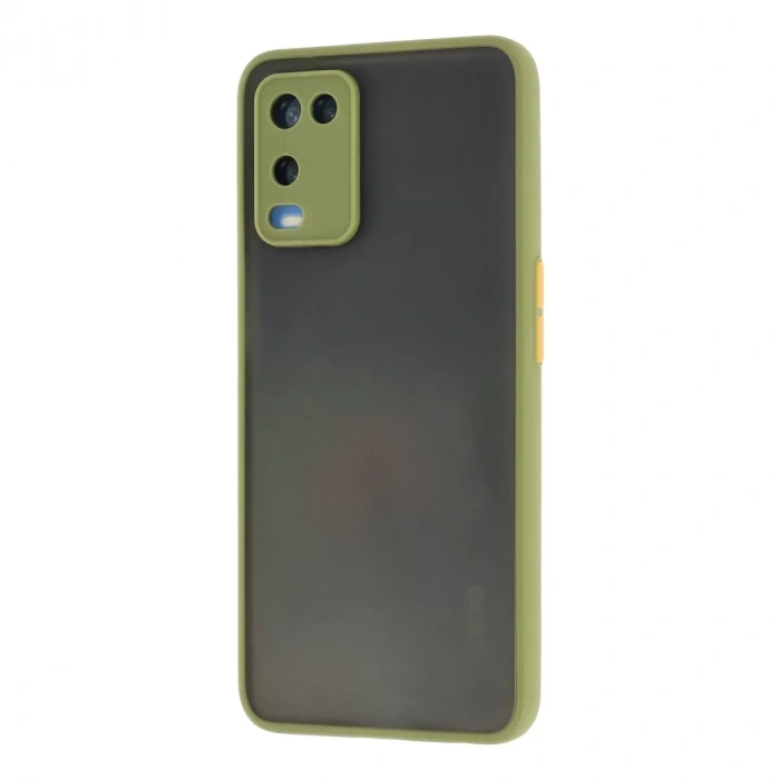 Oppo A54 4g Kılıf Montreal Silikon Kapak - Açık Yeşil