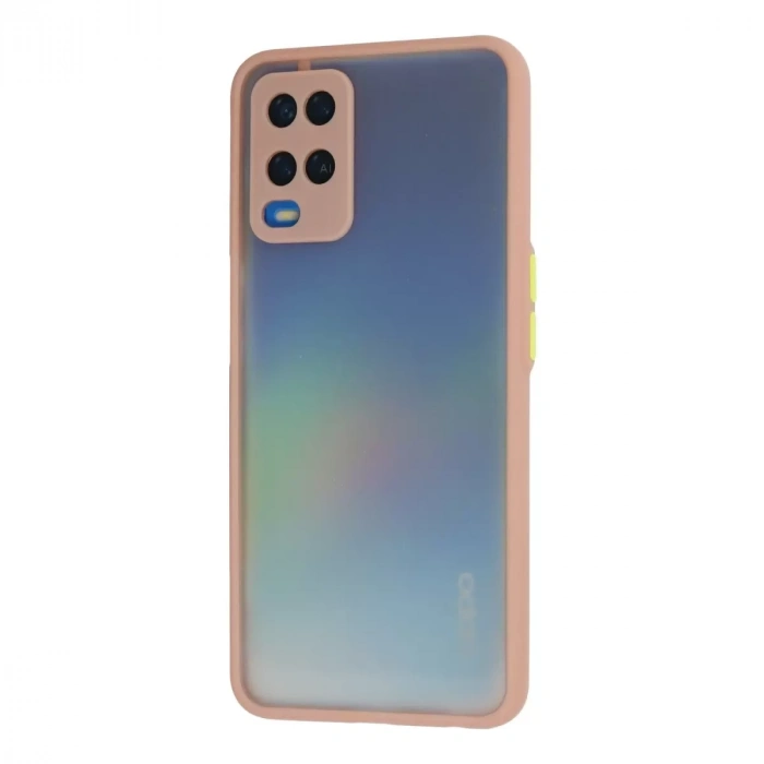 Oppo A54 4g Kılıf Montreal Silikon Kapak - Pembe