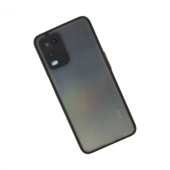 Oppo A54 4g Kılıf Montreal Silikon Kapak - Siyah