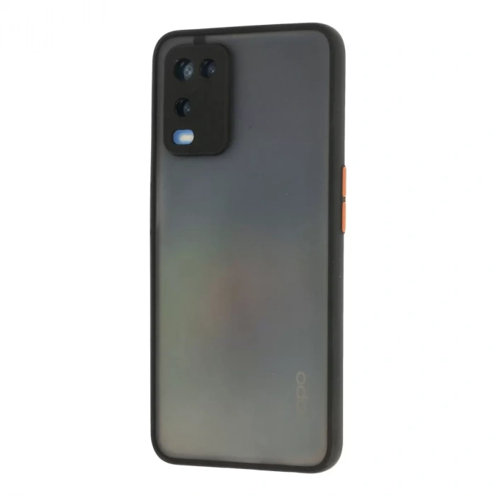 Oppo A54 4g Kılıf Montreal Silikon Kapak - Siyah