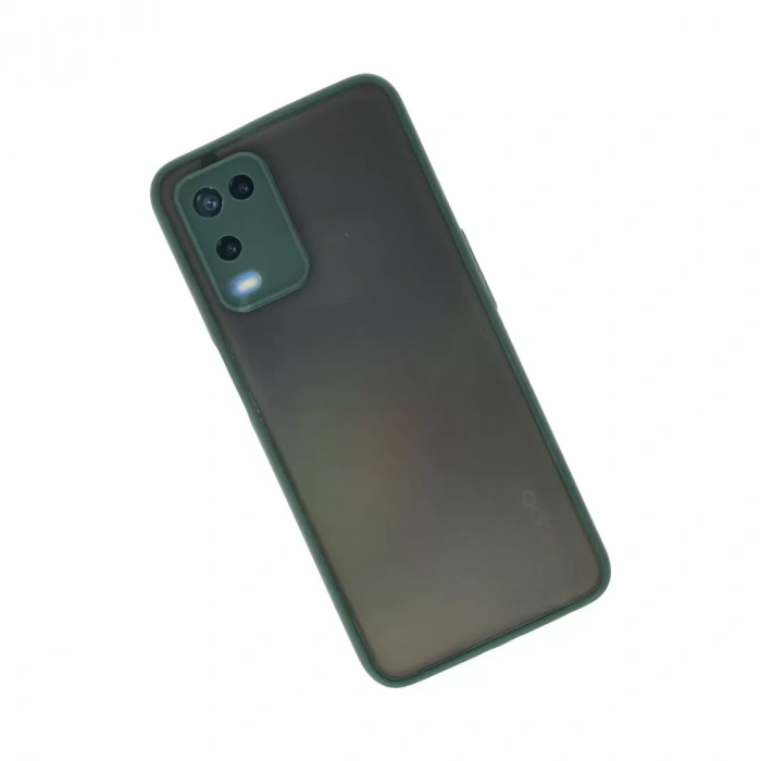 Oppo A54 4g Kılıf Montreal Silikon Kapak - Yeşil