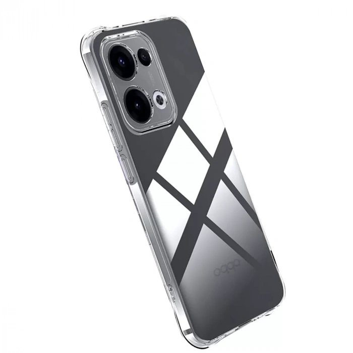 Oppo A6 Pro 4g Lüx Şeffaf Silikon - Şeffaf