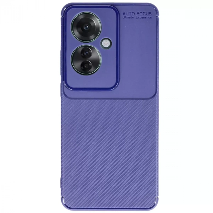 Oppo Reno 11f Kılıf Auto Focus Karbon Kapak - Lacivert