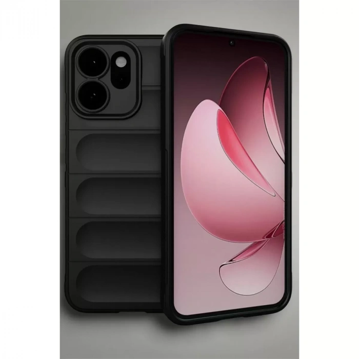 Oppo Reno 14 Optimum Silikon - Siyah