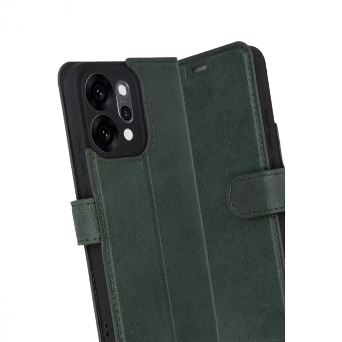 Oppo Reno 14 Trend S Plus Kapaklı Kılıf - Yeşil