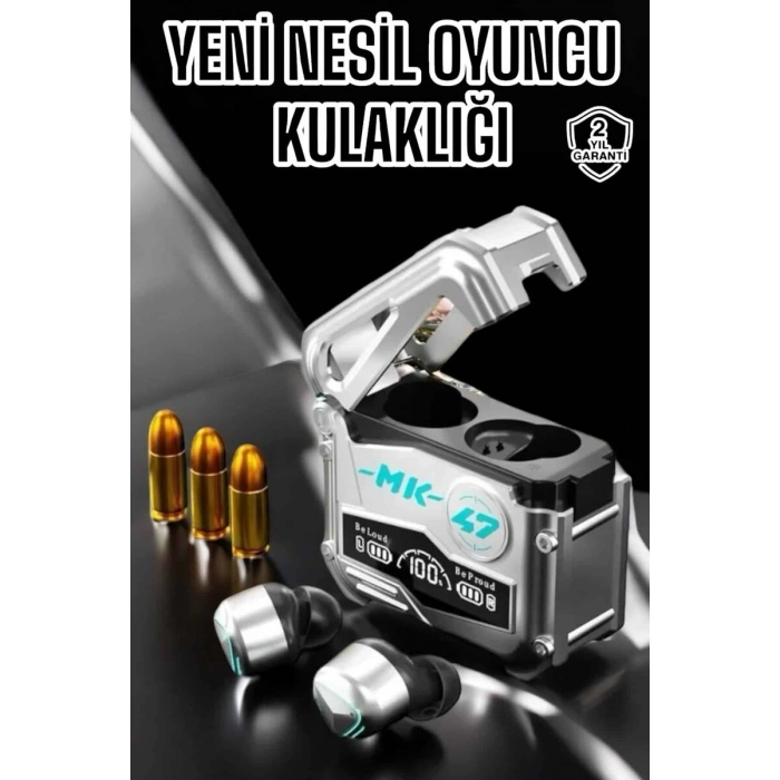 Oyuncu Kulaklığı Bluetooth Bağlantılı ANC Özelliği 5.0 Bluetooth