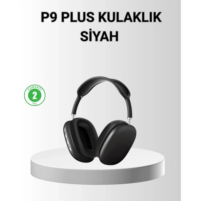 P9 Pro Plus Bluetooth Kulak Üstü Kulaklık – H1 Çipli Aktif Gürültü Engelleme Uzamsal Ses Desteği