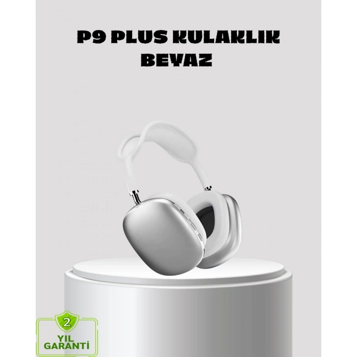 P9 Pro Plus Kablosuz Kulaklık – Üç Mikrofonlu Uzamsal Ses ve Hızlı Şarj Özellikli