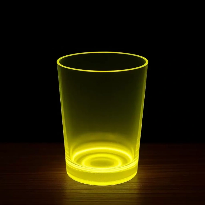 PartyGlow Neon Sarı Bardak 8.5 x 10.5 cm