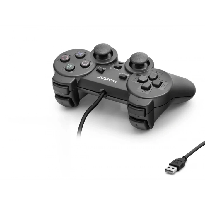 Pc Uyumlu Kablolu Usb Gamepad Oyun Kolu - Siyah ND401