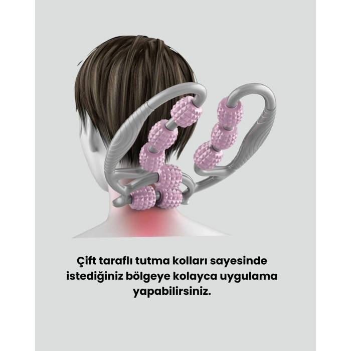 Plastik Masaj Aleti Derin Doku Kas Gevşetici Rulo